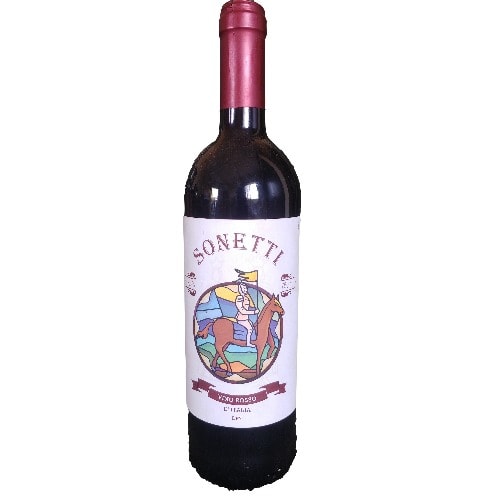 Sonetti Vino Rosso Red Wine 750ml 12.5% Acl