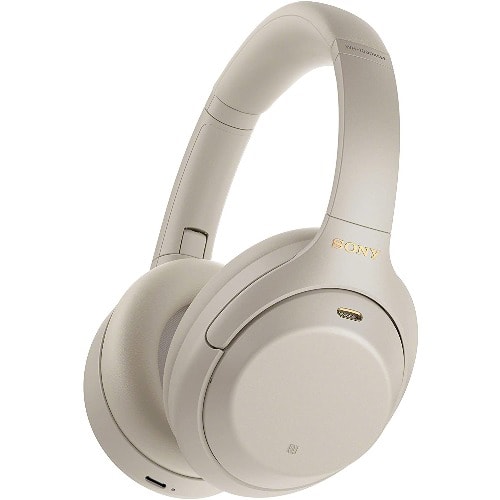 Wireless Bluetooth Noise Cancelling Stereo Headset - Silver - Wh1000xm4
