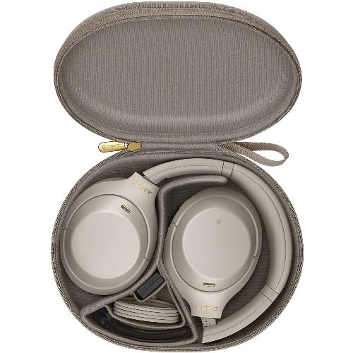 Wireless Bluetooth Noise Cancelling Stereo Headset - Silver - Wh1000xm4