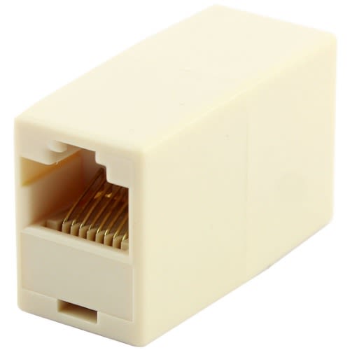 Rj45 Socket Ethernet Connector Plug Modular Coupler - 1 Piece