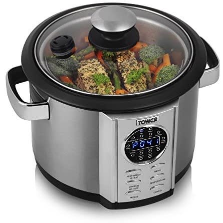 5L Digital Multi-cooker With LED Display And Steaming Tray