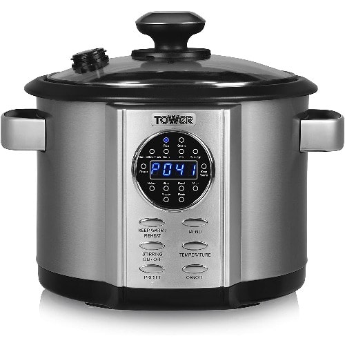 5L Digital Multi-cooker With LED Display And Steaming Tray