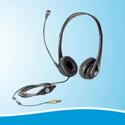 Hp  Headset With Microphone V2