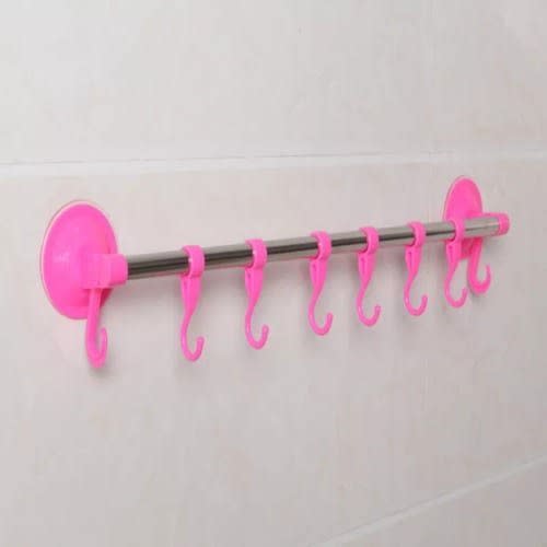 Bathroom Hanger - Pink