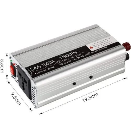 Dc 12v To 220v Power Inverter - 1500W