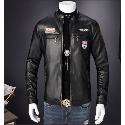 Men Leather Jacket- Hip Pop Trends