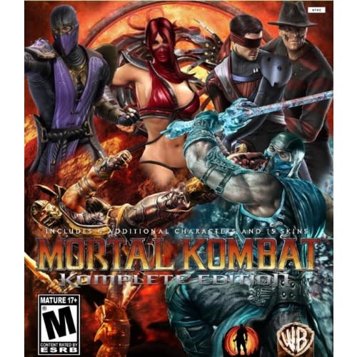 Mortal Kombat - Komplete Edition PC Game DVD Disks + Free Gifts
