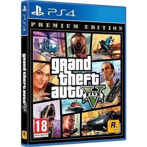Sony Ps4 Game Gta V