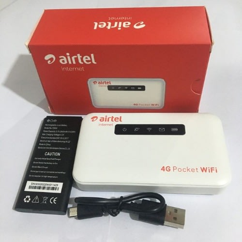 Airtel Universal 4g Lte Mobile Wifi Hotspot With Lan Port - 2600mah