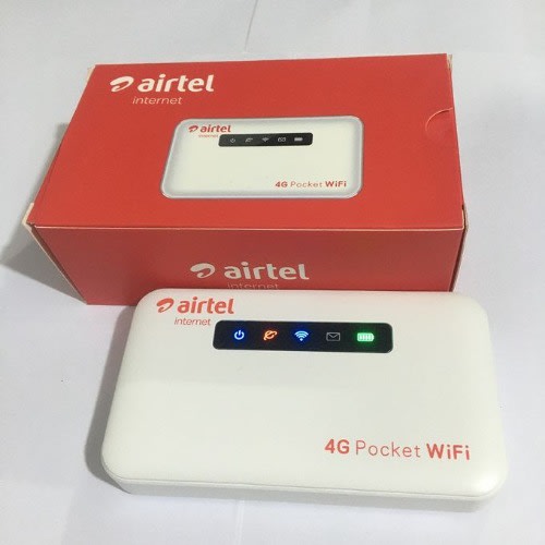 Airtel Universal 4g Lte Mobile Wifi Hotspot With Lan Port - 2600mah