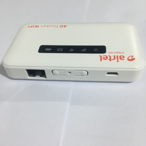 Airtel Universal 4g Lte Mobile Wifi Hotspot With Lan Port - 2600mah