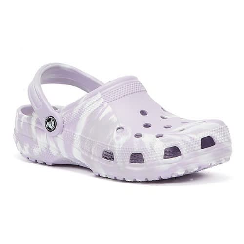 Marbled Crocs - Lavender