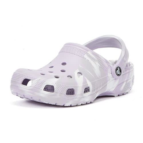 Marbled Crocs - Lavender