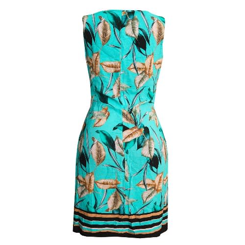 Classy Simple Ladies Dress - Mint Green
