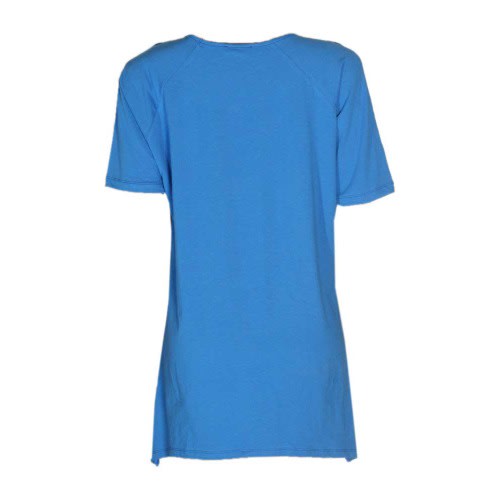 Open Sleeve T-shirt - Blue