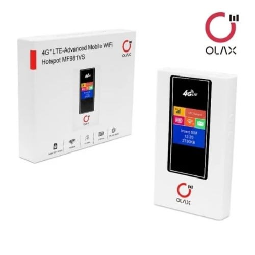Olax 4G + Lte-advanced Mobile Wi-fi Hot-spot Mf981vs For All Networks