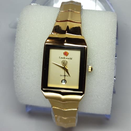 Lookworld Non-tarnish Female Gold Wristwatch