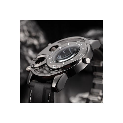 Casual Sport Men Quartz Watch-black