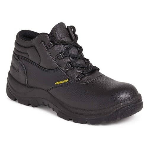 Sterling Steel Buffalo Leather Safety Boots