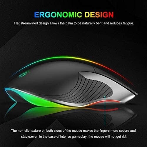 Wired Gaming Mouse - Office Home Usb Optical Rgb