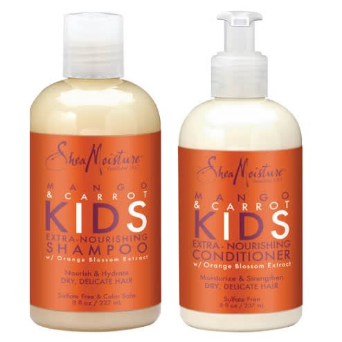 Mango & Carrot Kids Shampoo And Conditioner - 8 Fl Oz Each
