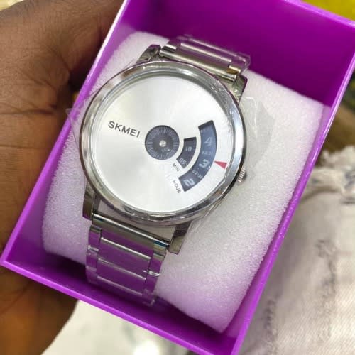 Stainless Steel Men's Quarter Wrist Watch