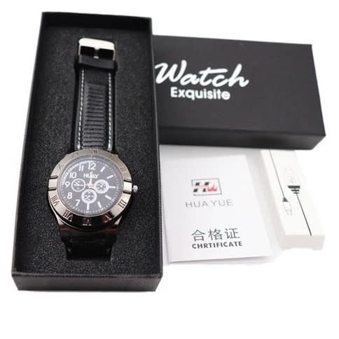 Lighter Men's Military & USB Charging Watch