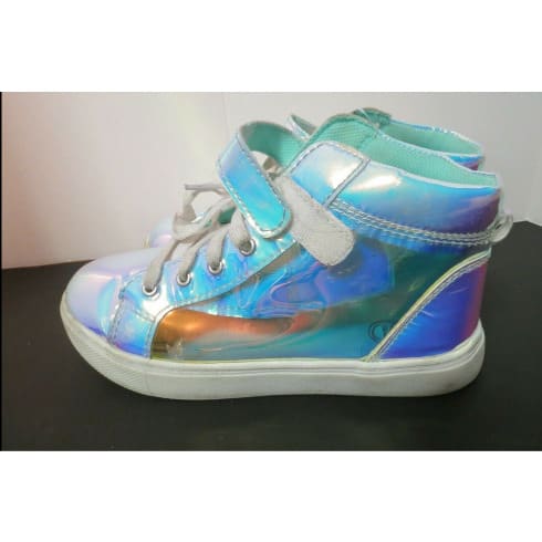 Girl's Translucent Hi-top Sneakers