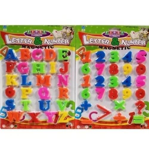 Magnetic Kids Abc & 123 Toys