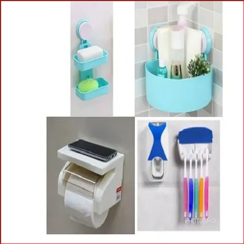 Bathroom Accessories - Set Of 4