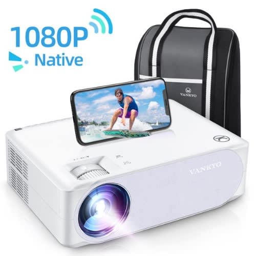 Vankyo 4200 Lumens Ios/android V630w Screen Mirroring Projector - 1080p - Full Hd - 5g Wi-fi