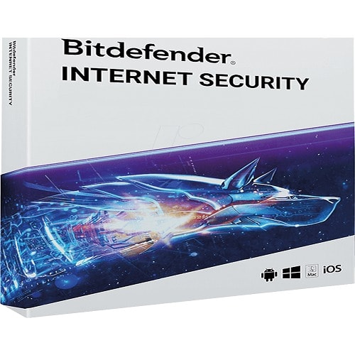 Bitdefender Internet Security - 3pc's - 1 Year