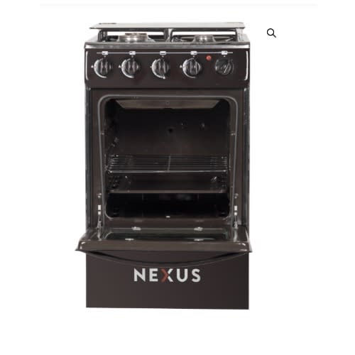 4-burner Gas Cooker Gccr-nx-5055b (3 + 1) - 50x55cm -  Black