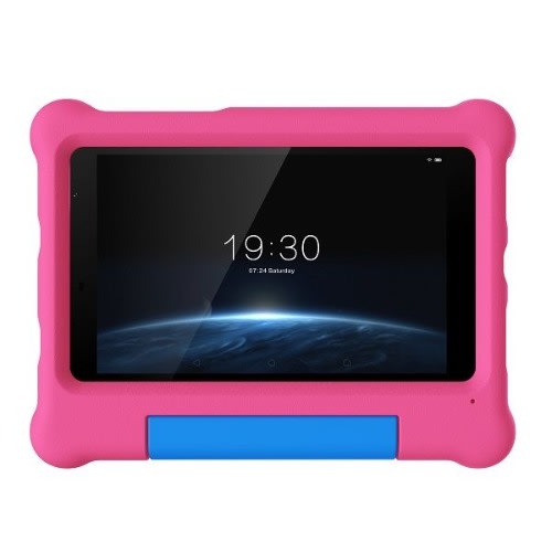 Klap E1 Kids Tablet - 8" - 32GB ROM - 2GB RAM -Wifi- 5100mAh Battery - Pink