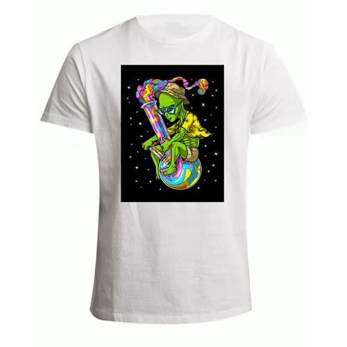 Chrysolite Designs Alien School Premium Class T-shirt - White