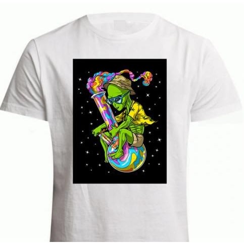 Chrysolite Designs Alien School Premium Class T-shirt - White
