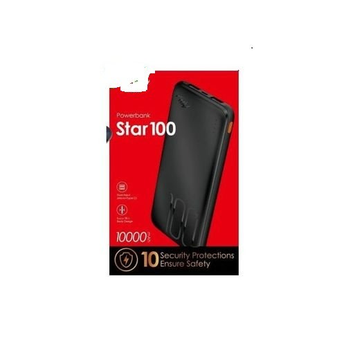 10000mah Dual Input & Dual Output - Fast Charging Power Bank