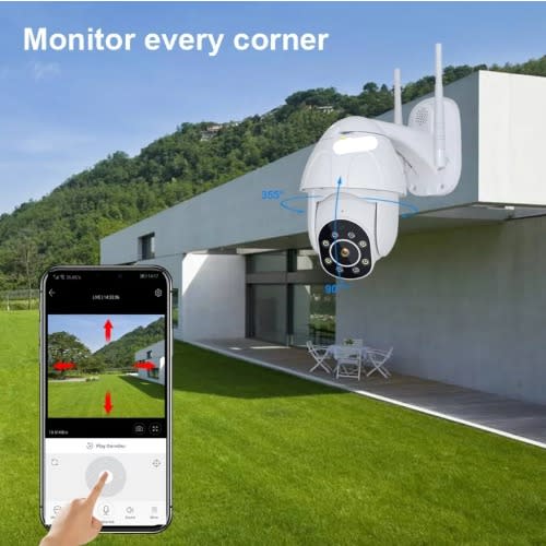 Wireless Ptz Surveillance Hd Camera