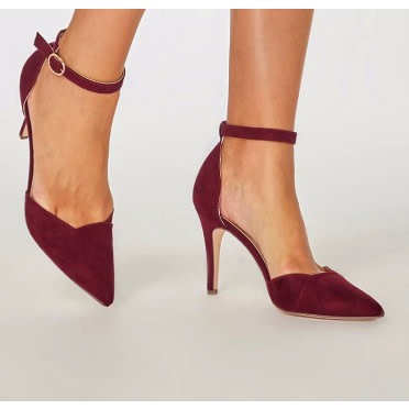 Georgia Court Shoe - Red
