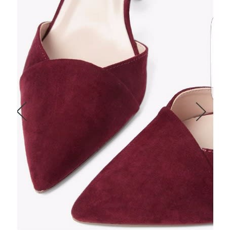 Georgia Court Shoe - Red