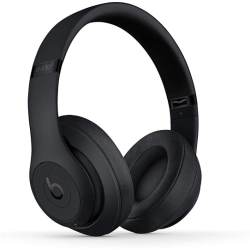 Apple W1 Studio3 Wireless Noise Cancelling Over-ear Headphones - Black