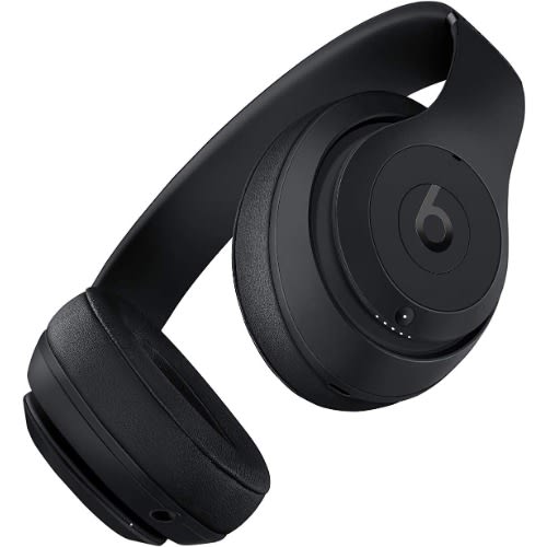 Apple W1 Studio3 Wireless Noise Cancelling Over-ear Headphones - Black