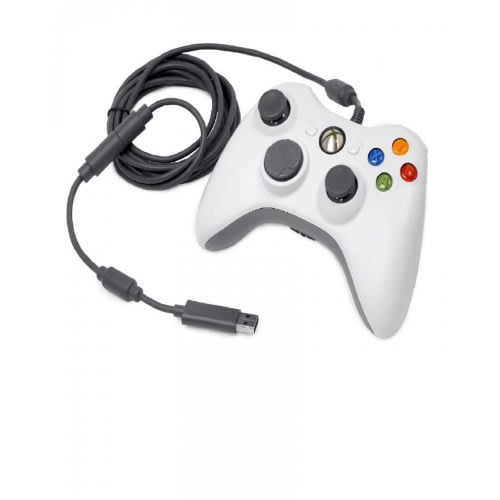Wired Dualshock 360 Wired Game Pad - White