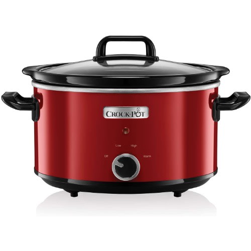 Crock Pot Slow Cooker, Removable Easy-clean Ceramic Bowl, 3.5 Litre