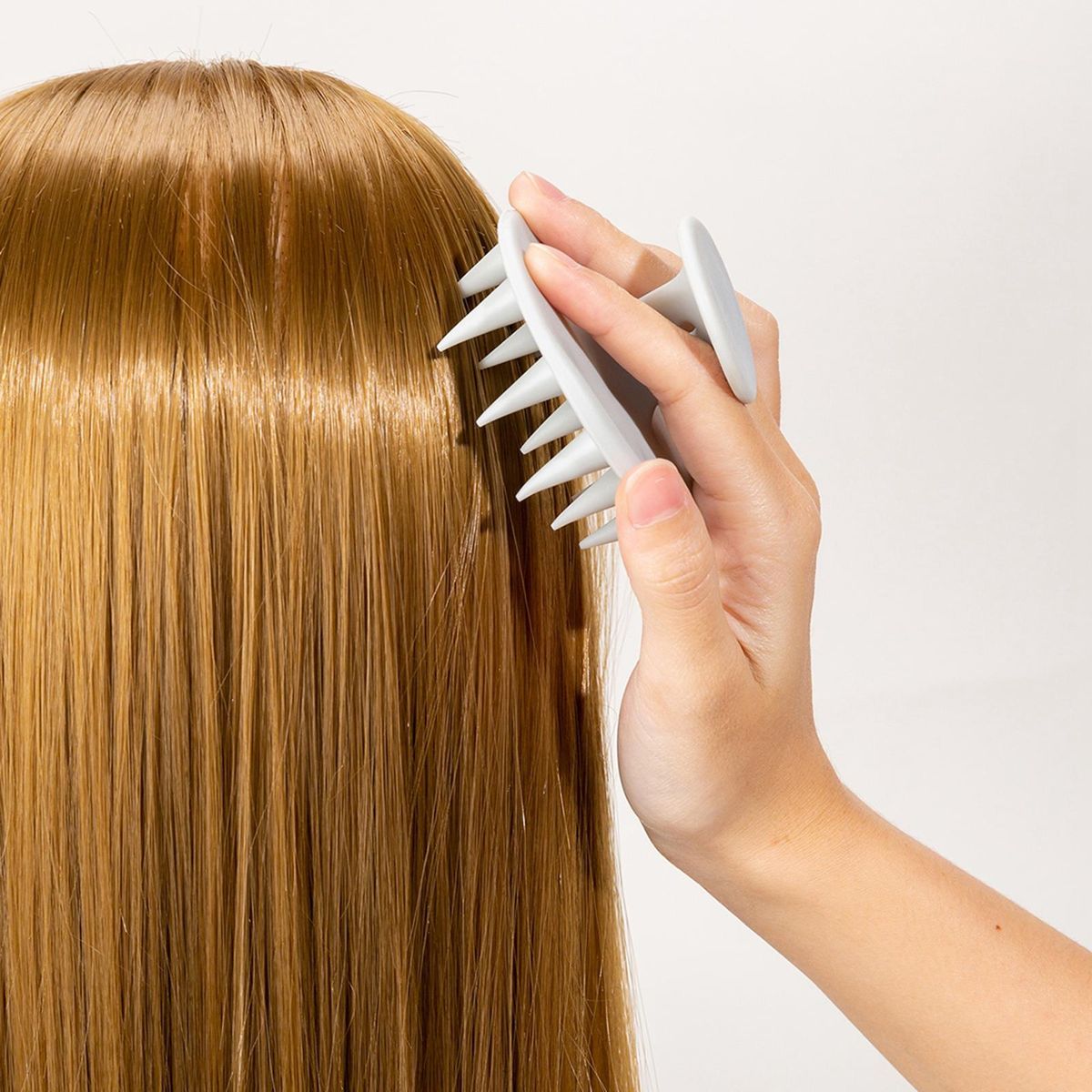 Hair Shampoo Brush Comb Scrubber Hair Cleaning Tool Head