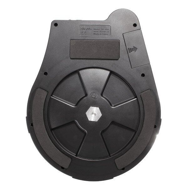 Cherub DP-950 Multifunctional Digital Electric Drum Pad Training Practice Pad Grey Gray