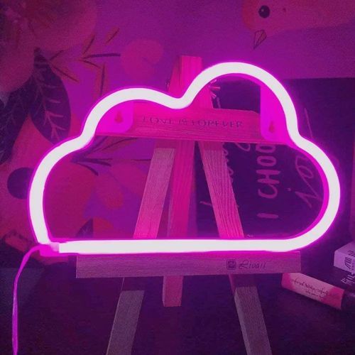 Cloud Shape LED Neon Night Lamp Or USB Powered Holiday