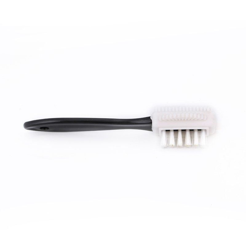 Three Side Shoe Cleaning Brushes 3 Side Shoes Cleaner Home Supplies S Shape Suede Nubuck Brush Cleaning Shoe Tools-1 Pc