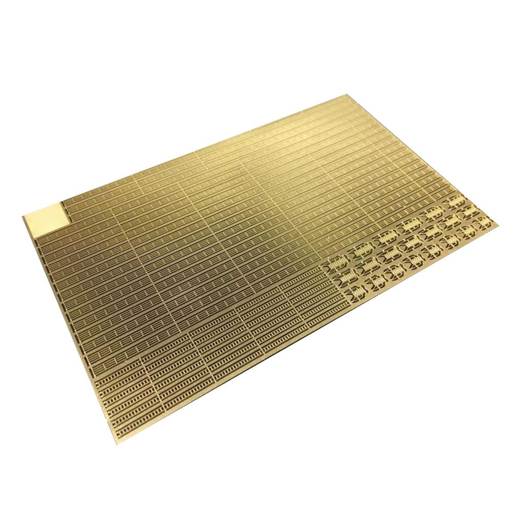 Photo-Etched Handrail Ladder Sheet For 1/700 Warship-Golden
