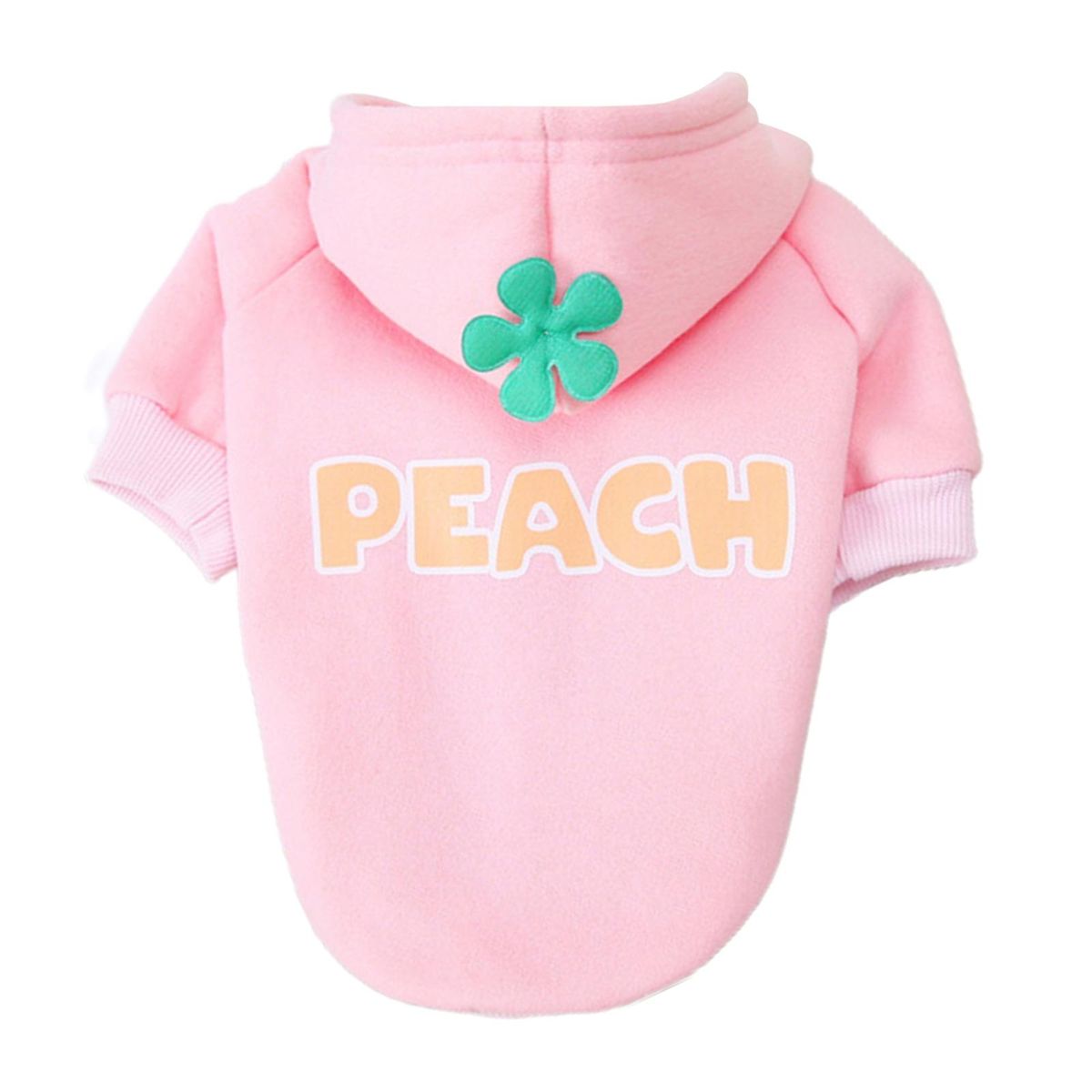 Pets Clothes Fruit English Print Pet Costume Pink